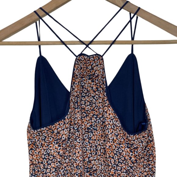 NAKED ZEBRA | Multicolor Leopard Print Spaghetti Strap Mini Dress | Size S - Picture 6 of 11